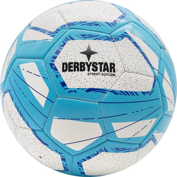 Actual product image Derbystar Street Soccer football size 5 white/blue (5)
