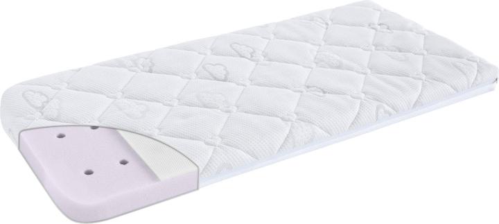 Träumeland Traeumeland Babymatratze Beistellbett Brise Light Chicco next 2 me 50 x 83 x 6 4 abgerundete Ecken (50 x 83 cm)