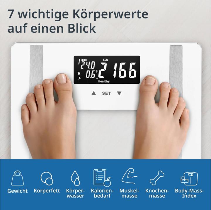 Image du produit ADE Körperfettwaage (200 kg)