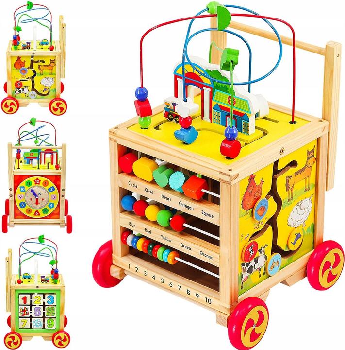 Produktbild Kruzzel Holzwagen für Kinder