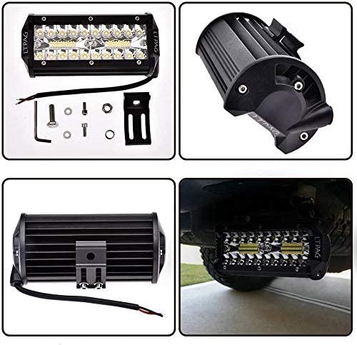 Actual product image Ltpag 2 x 240W headlights LED auxiliary headlights