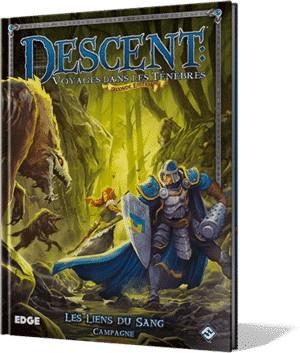 Actual product image FFG Descent - Journeys In Darkness - Blood Links - Second Edition (French)