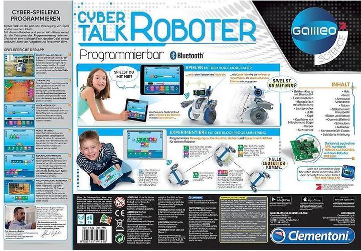 Produktbild Clementoni Cyber Talk Roboter
