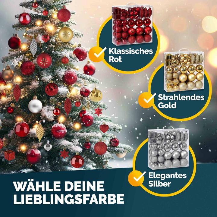 Immagine prodotto Deuba Addobbi per albero di Natale (103 -parte)