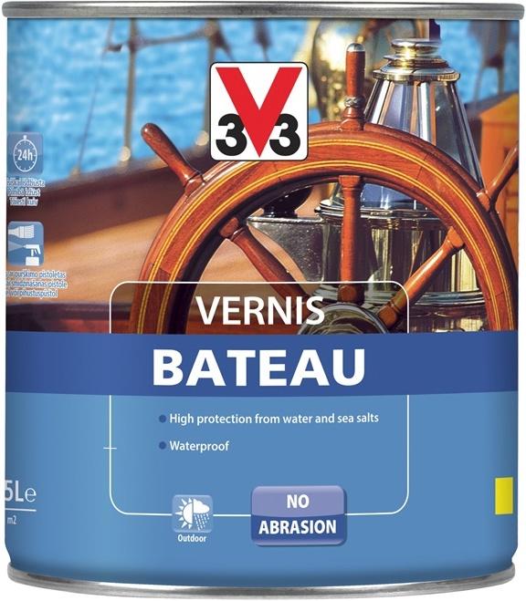 Produktbild V33 LACQUER FOR BOATS (AMBER COLOR, 0,75 L)