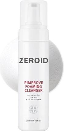 Actual product image Zeroid Pimprove Foaming Cleanser Korean Dermocosmetic Balanced Care for Oily Skin (Powder)