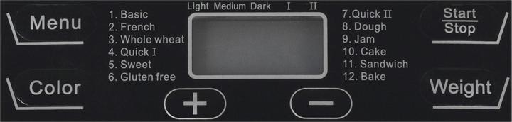 Actual product image Clatronic Breadmaker
