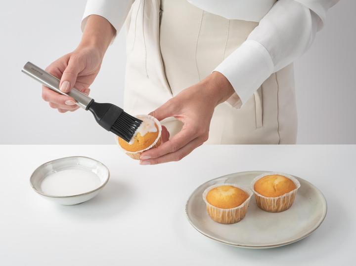 Actual product image Brabantia Pastry Brush Profile Line Silver