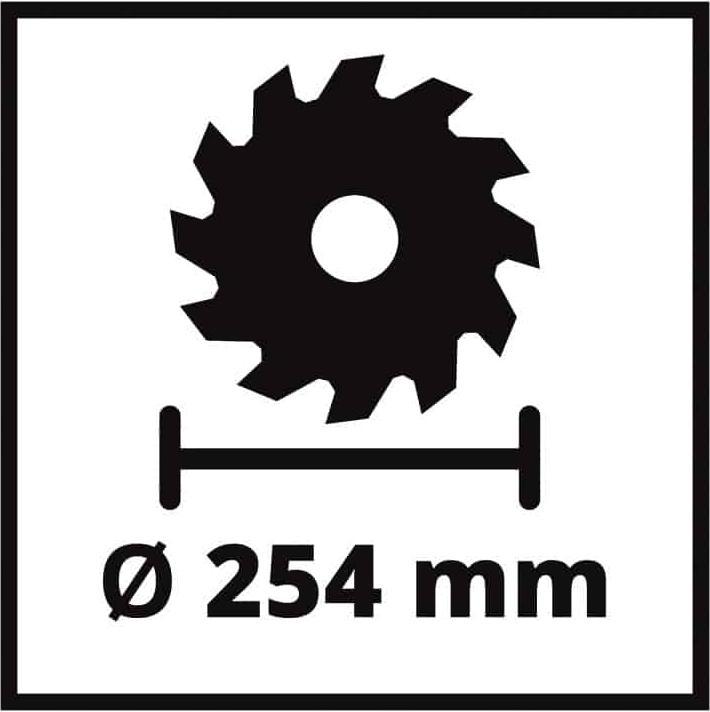 Actual product image Einhell TE-TS 254 T