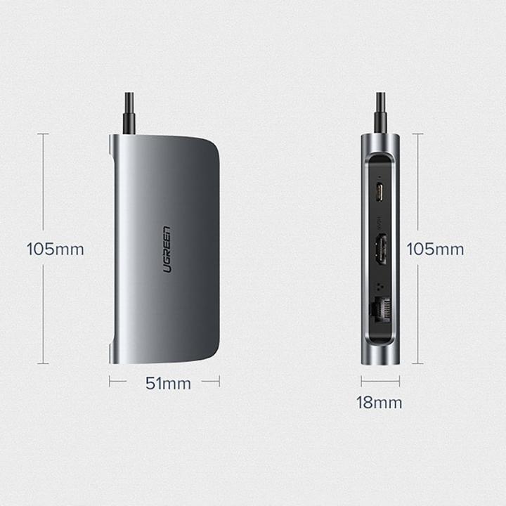 Immagine prodotto Ugreen 9 in 1 Hub (USB-C, 9 Porti)