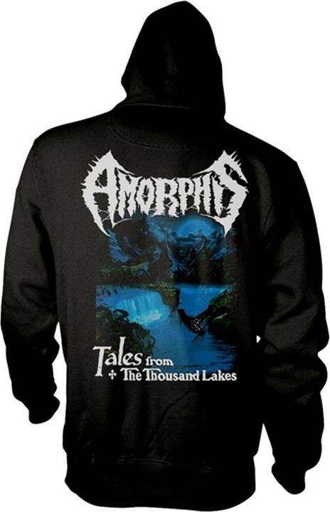 Immagine prodotto Universal Textiles Felpa con cappuccio Tales From The Thousand Lakes con zip a tutta lunghezza (S)
