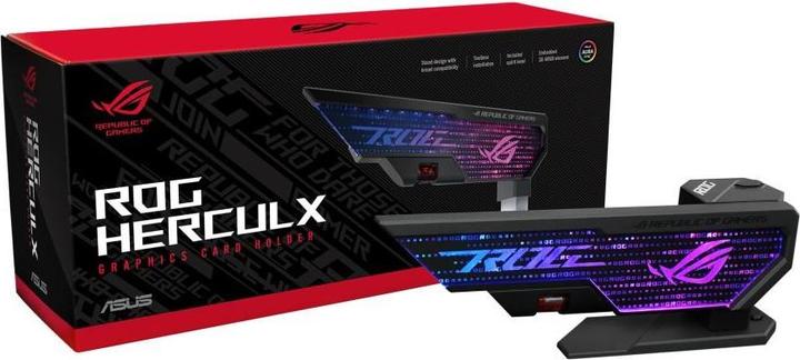 Produktbild ASUS ROG Herculx Grafikkartenhalter