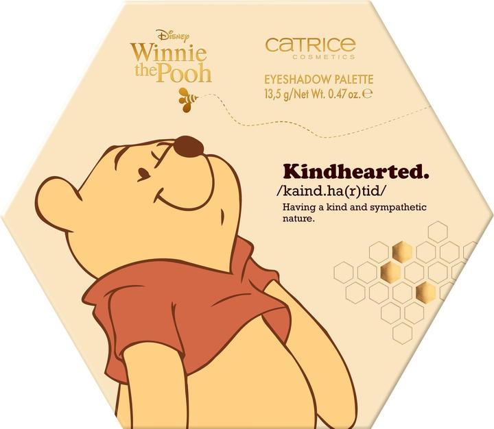 Actual product image Catrice Winnie the Pooh Eyeshadow Palette 010 Sweet As Can Bee (010)