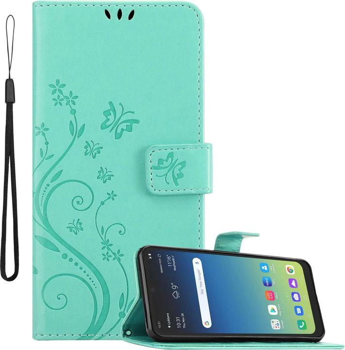 Actual product image Cadorabo Case for LG K40S Flower Book (K40s)