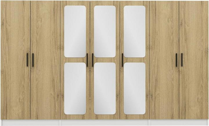 Bianco, Legno di quercia, Specchio