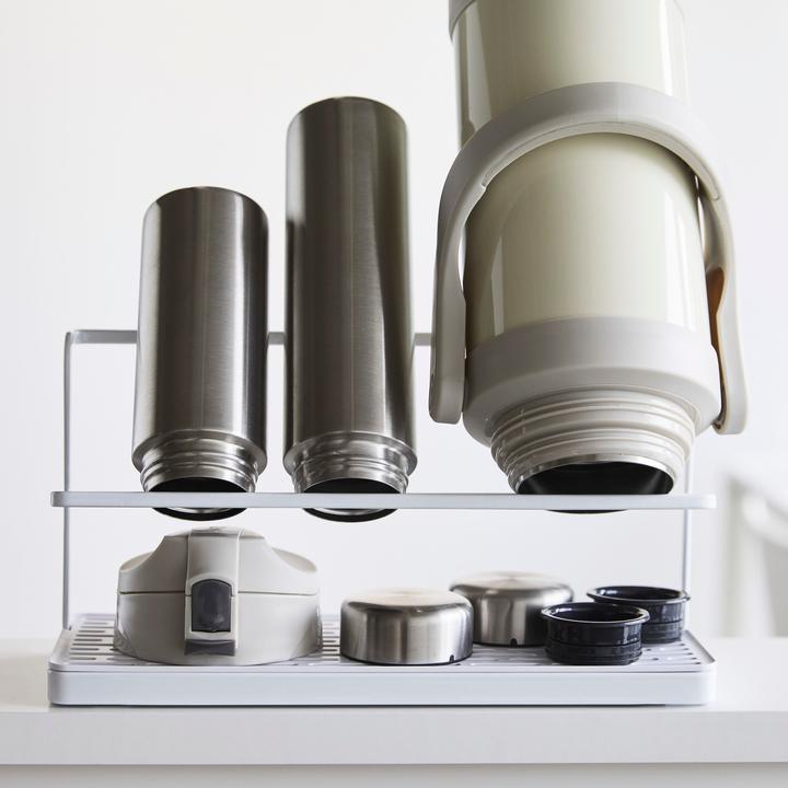 Image du produit Yamazaki Egouttoir à bouteilles avec support TOWER