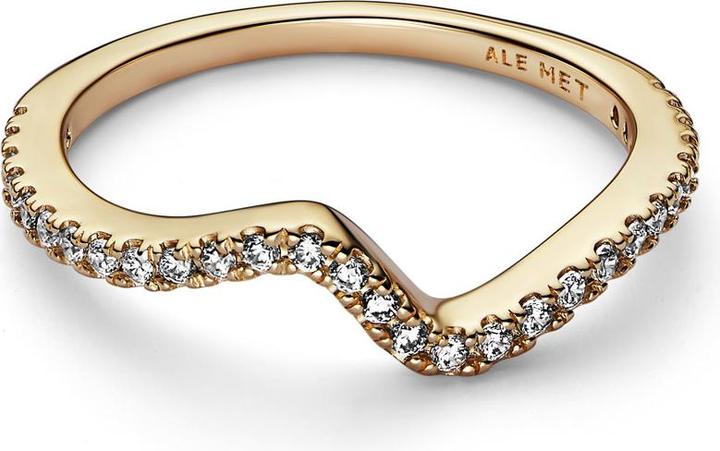 Actual product image Pandora Sparkling Wave Ring (48)
