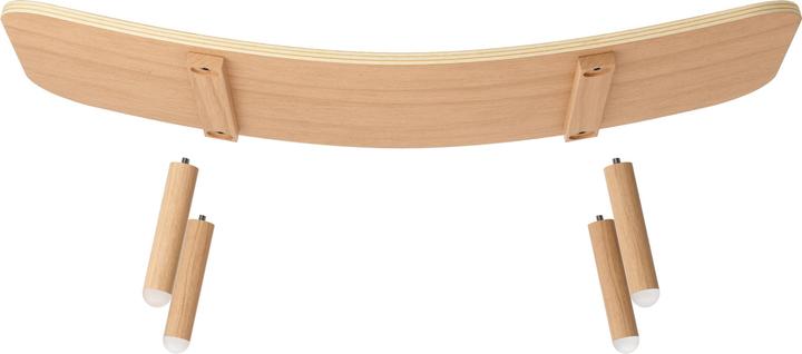 Actual product image Umbra 1018289-390 - VINOLA wine rack for 5 wine bottles. natural (43 x 9 x 26 cm, 5 Fl.)