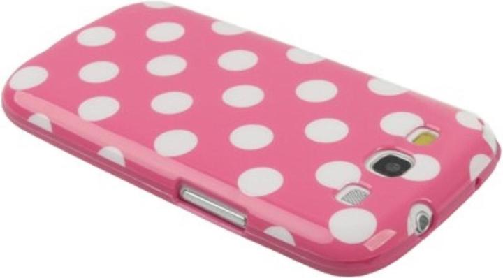 Produktbild König Design Schutzhülle TPU Case für Handy Samsung I9300 Galaxy S3 Rosa / Weiss (Samsung Galaxy S3, Samsung Galaxy S3 Neo)