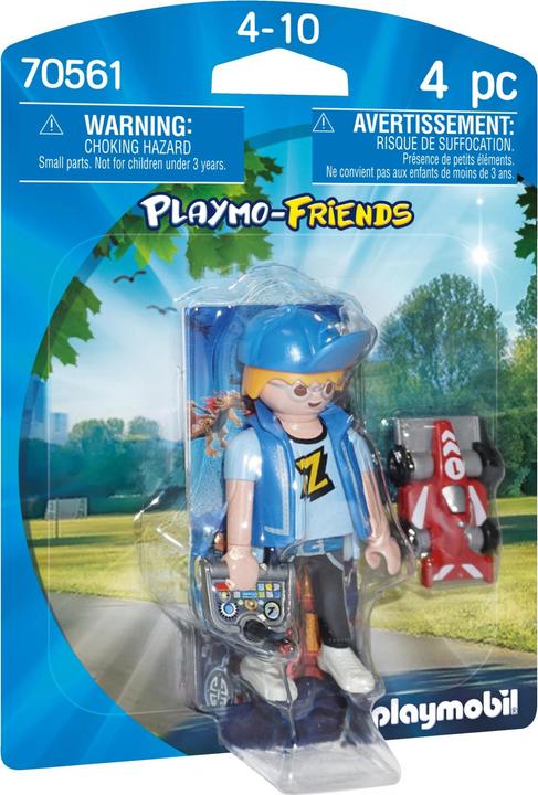 Produktbild Playmobil Teenie mit RC-Car (70561, Playmobil Playmo-Friends)