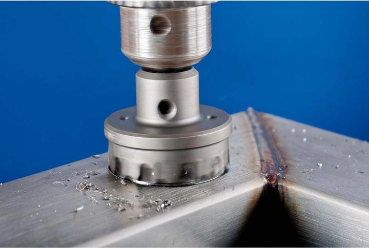 Actual product image Pferd Carbide hole cutter/hole saw Ø 68x8 mm Shank-Ø 12 mm Cutting depth 4 mm universal (68 millimetres)