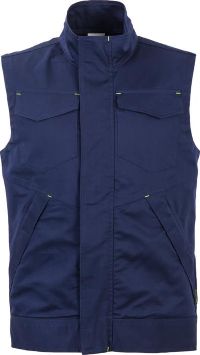 Actual product image Planam Stretchline waistcoat navy size XS (XS)