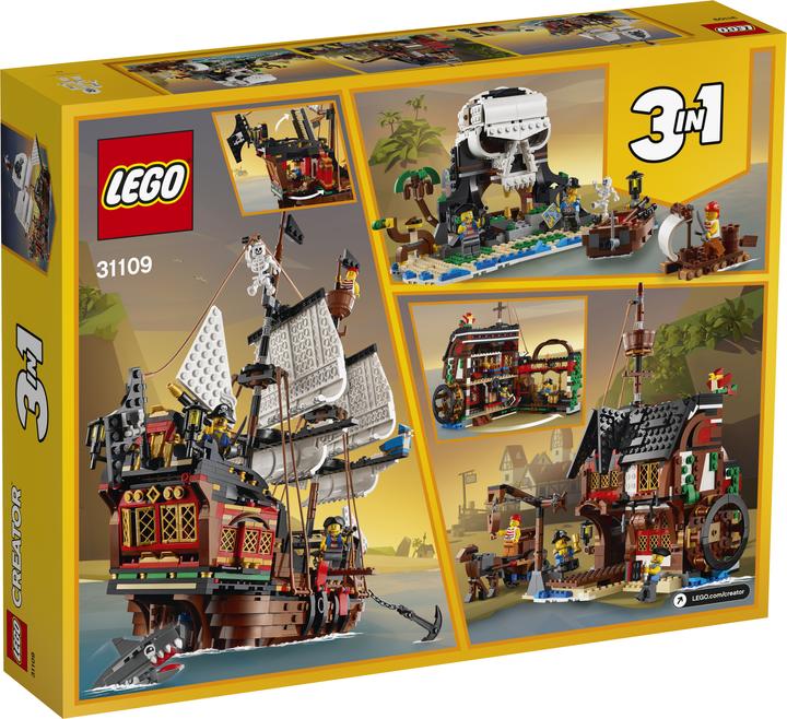 Image du produit LEGO Bateau pirate (31109, LEGO Creator 3-in-1)