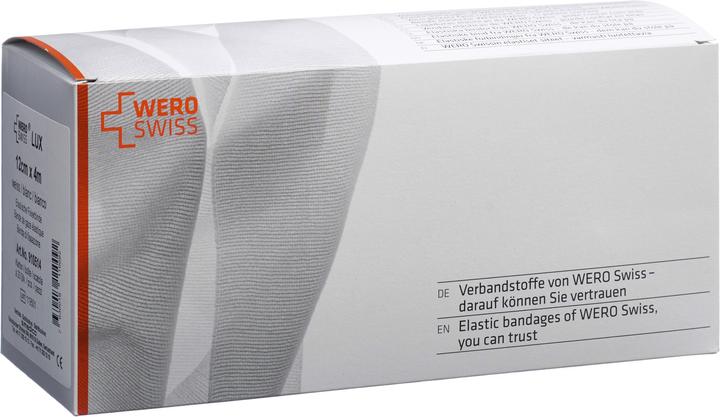 Produktbild Wero Swiss Lux Elastische Fixierbinde 4mx12cm weiss