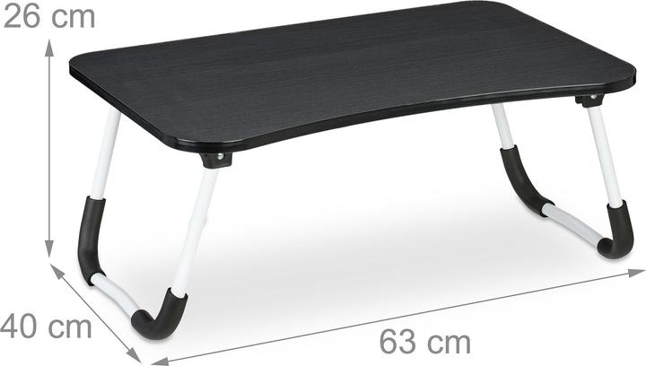 Immagine prodotto Relaxdays Tavolino nero
