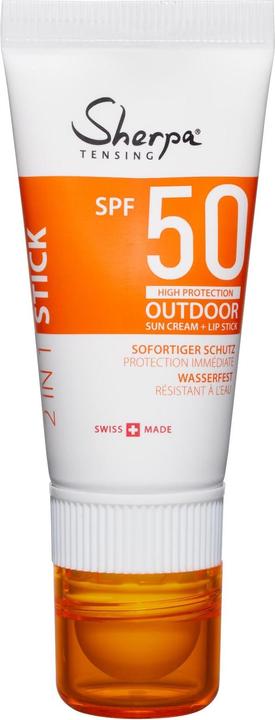 Sherpa Tensing Kombistick (Sonnencreme, Sonnenstick, SPF 50, 20 ml, 40 g)