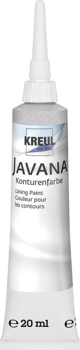 Produktbild Kreul Javana Stofffarbe, Konturenfarbe (Silber, 20 ml)
