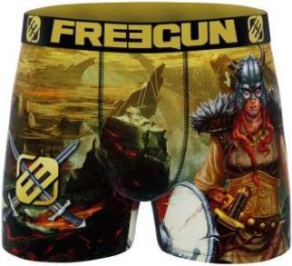 Freegun Herren Boxershort in Dose Motiv 6, Grösse M (M, Einzelpack)