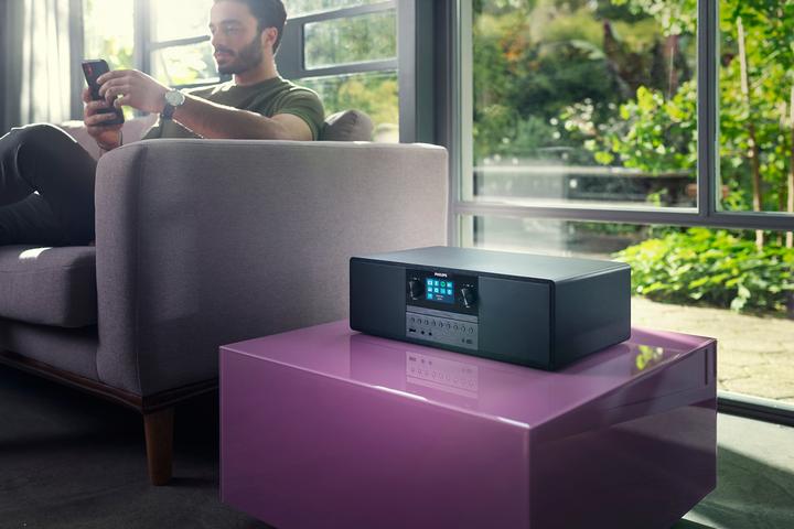 Produktbild Philips TAM6805/10 (DAB+, UKW, DAB, Internetradio, FM, Bluetooth, WLAN)