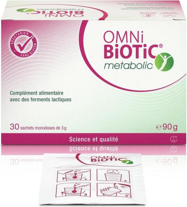 Actual product image Omni Biotic Metabolic powder (30 Piece, Powder, 3 g)
