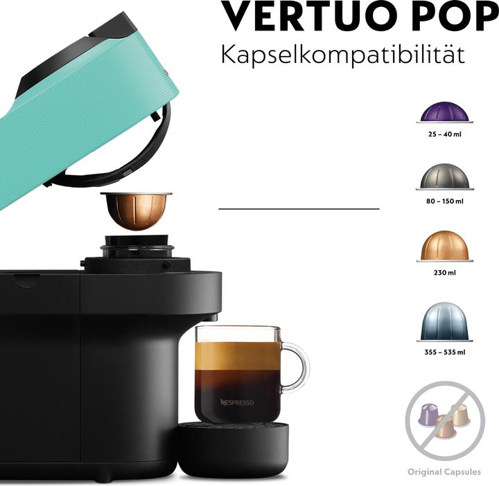 Image du produit Krups Nespresso Vertuo Pop (NESPRESSO Vertuo, Prise UE)