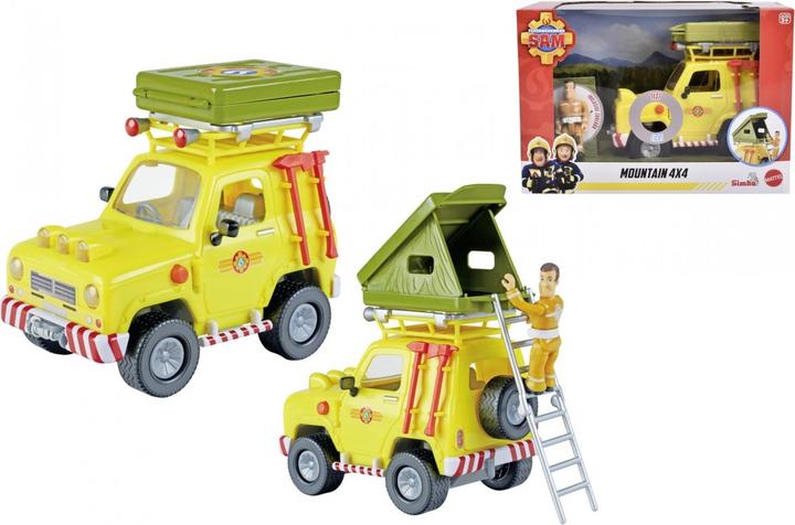 Produktbild Simba Sam Geländewagen mit Dachzelt