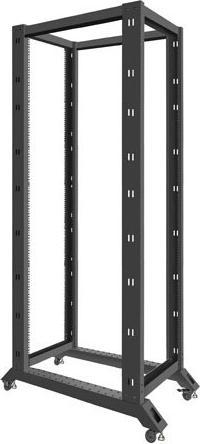 Produktbild Lanberg Open rack 42U black (10.87 HE, 19 Zoll Rack)