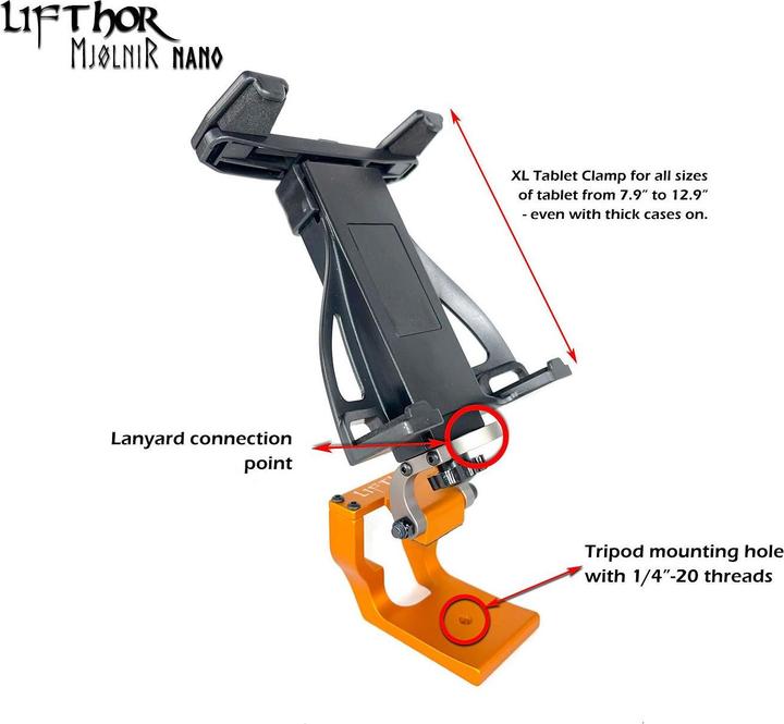 Image du produit Lifthor Support de tablette Mjolnir Combo pour Autel Nano & Lite