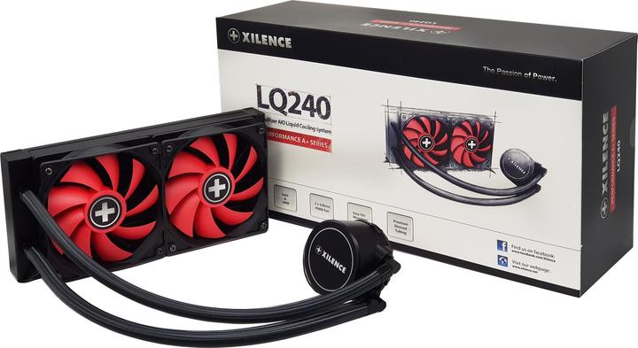 Actual product image Xilence WAK LiQuRizer LQ240 Water Cooling XC975