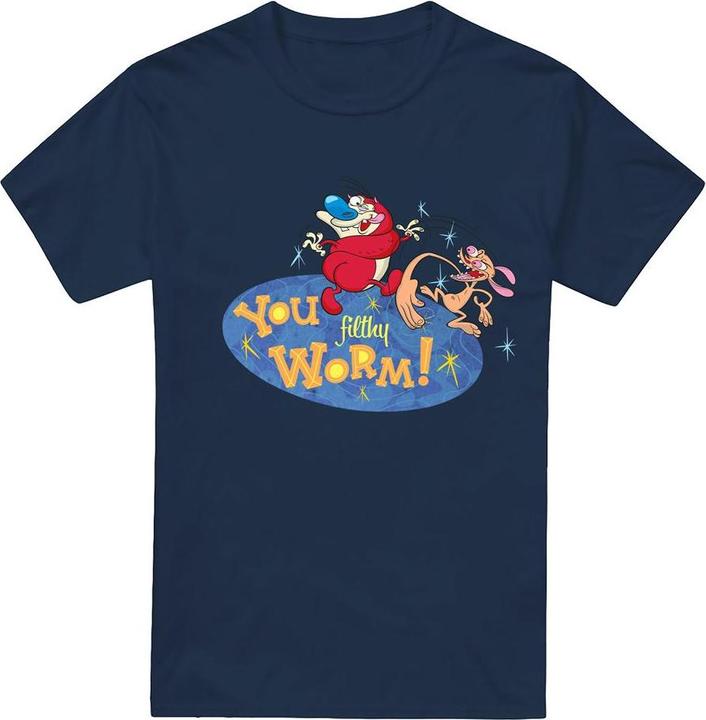Ren & Stimpy You Filthy Worm! TShirt