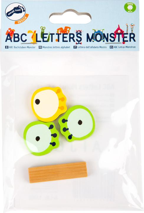 Produktbild small foot ABC Buchstaben Monster Eyes