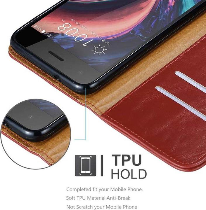 Produktbild Cadorabo Book Luxury Cover (HTC Desire 10 Pro)