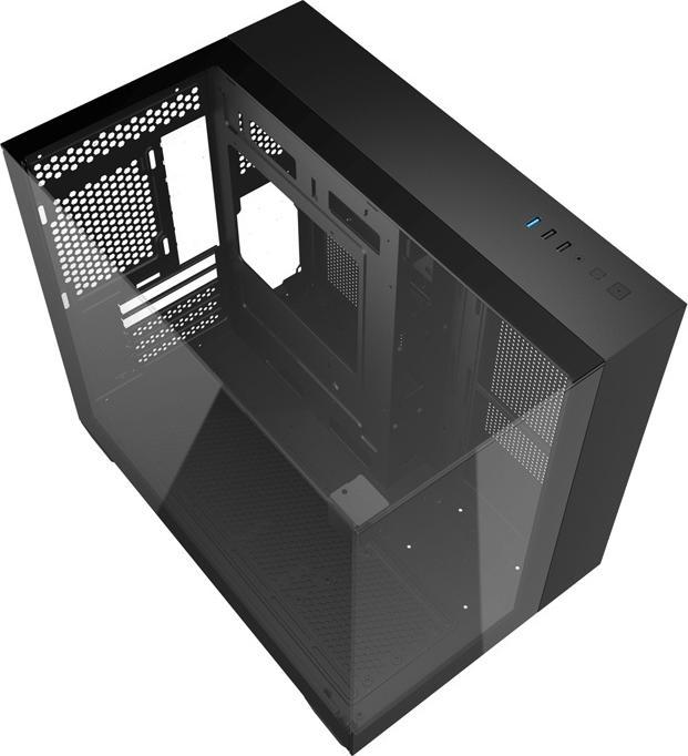 Actual product image Darkflash Tech Darkflash TH285M computer case (black) (ITX)