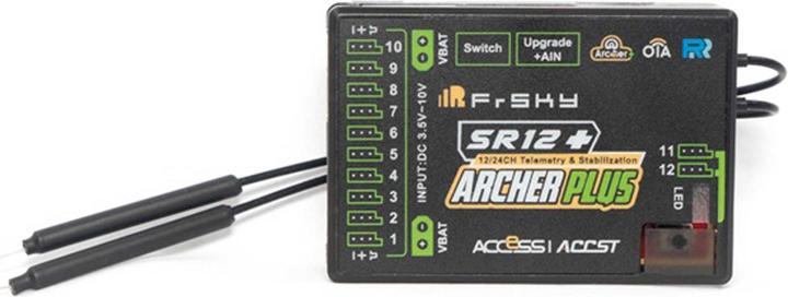 FrSky Empfänger Archer Plus SR12+ 2,4Ghz