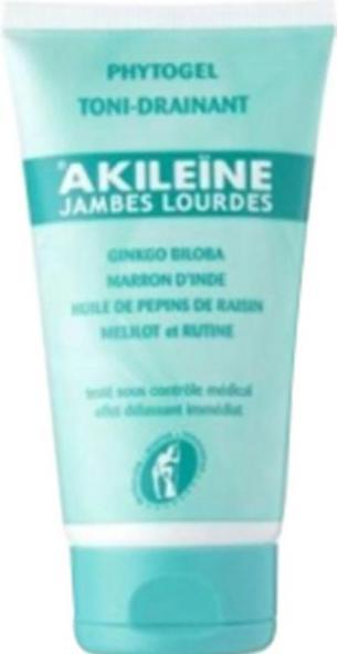 Produktbild Akileïne Leichte Beine kühlendes Entspannungsgel kühl (Fusscrème & Fussgel, 150 ml)
