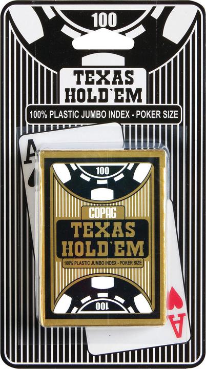 Actual product image Cartamundi Plastic Poker Card Game (German)