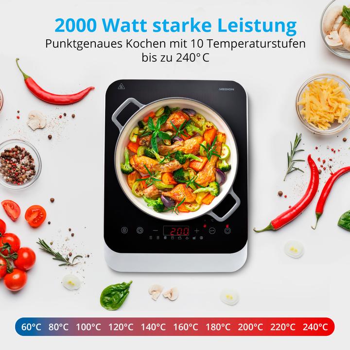 Image du produit Medion Plaque de cuisson à induction MD 18490 2000 W