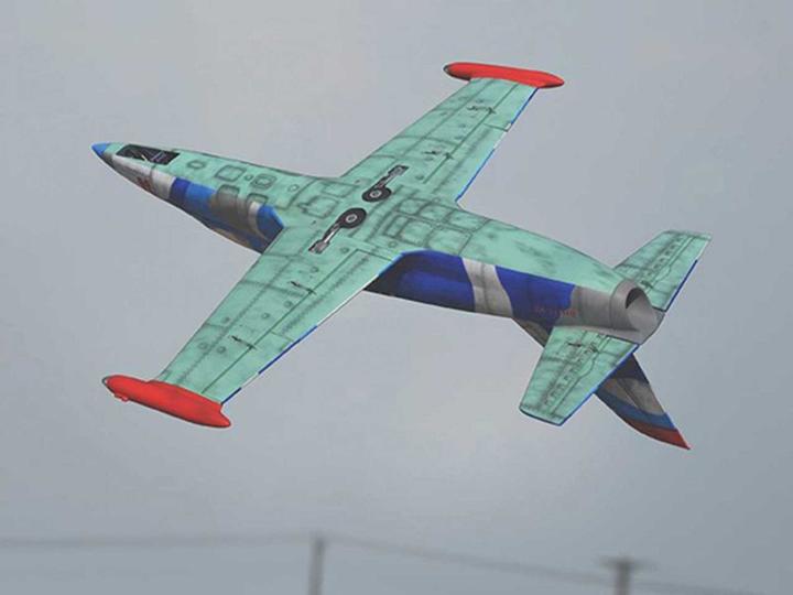 Actual product image Black Horse Albatros L-39 V2 (Blau) 1450 mm ARF Jet ( BH141 )
