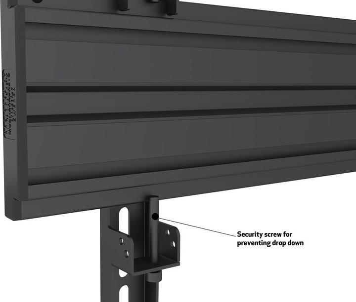 Image du produit Multibrackets Support mural, 40"-100", VESA 100x100-400x600 (Mur, 100", 80 kg)