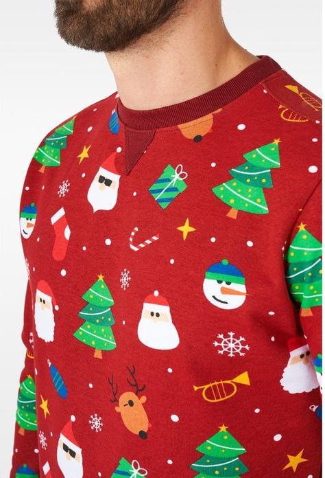 Actual product image OppoSuits Festivity Red (XS)